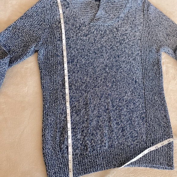 American Rag Shawl Collar Cable Knit Sweater - Size L - Picture 8 of 10